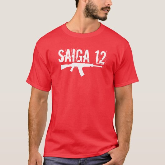 Saiga 12 - Team-Shirt T-Shirt (Vorderseite)