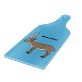 Saiga antelope Cartoon Illustration Schneidebrett (Ecke)