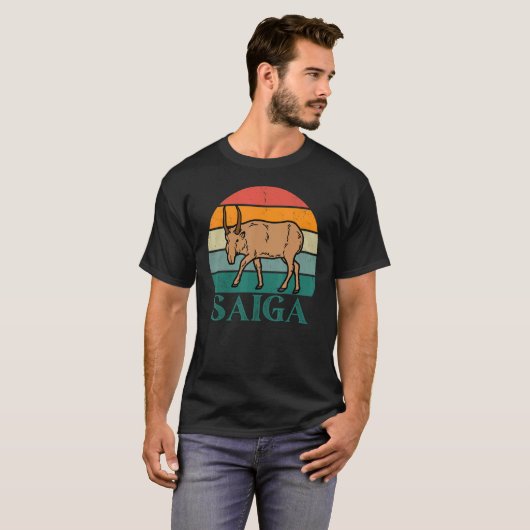 Saiga Antelope T-Shirt (Vorne ganz)