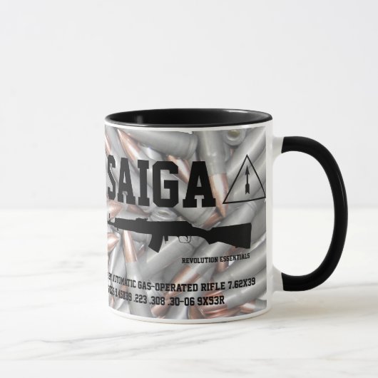 Saiga Gewehr-Kaffee-Tasse Tasse (Rechts)