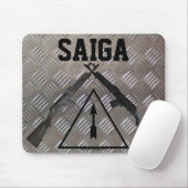 Saiga Gewehr Mousepad (Mit Mouse)