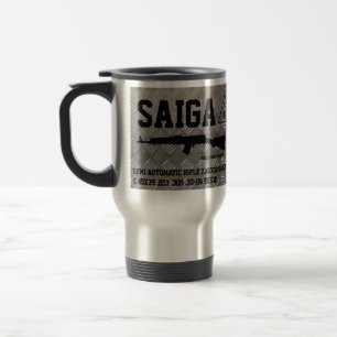 Saiga Gewehr Reisebecher