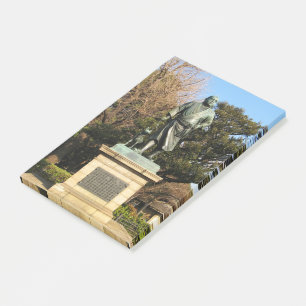 Saigo Takamori (The Last Samurai) & Hunde Statue Post-it Klebezettel