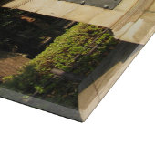 Saigo Takamori (The Last Samurai) & Hunde Statue Schneidebrett (Ecke)