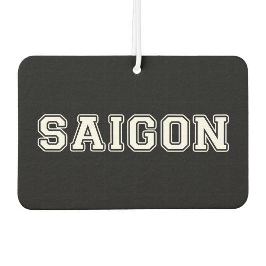 Saigon Autolufterfrischer (Vorderseite)
