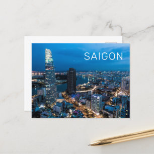 Saigon (Ho Chi Minh City) HCMC Vietnam Holiday Feiertagspostkarte