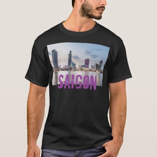 Saigon (Ho Chi Minh City) HCMC Vietnam Souvenir Bu T-Shirt (Vorderseite)