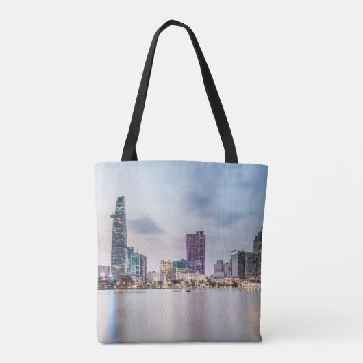 Saigon (Ho Chi Minh City) HCMC Vietnam Souvenir Bu Tasche (Rückseite)