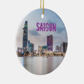 Saigon (Ho Chi Minh City) HCMC Vietnam Souvenir Keramik Ornament (Rechts)