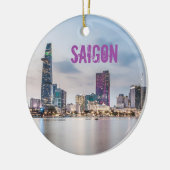 Saigon (Ho Chi Minh City) HCMC Vietnam Souvenir Keramik Ornament (Links)