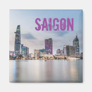 Saigon (Ho Chi Minh City) HCMC Vietnam Souvenir Magnet