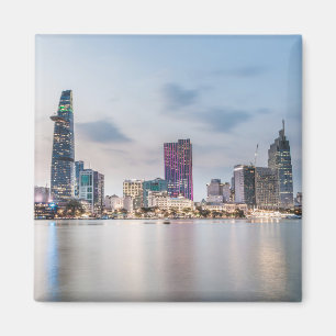 Saigon (Ho Chi Minh City) HCMC Vietnam Souvenir Po Magnet