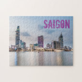 Saigon (Ho Chi Minh City) HCMC Vietnam Souvenir Puzzle (Horizontal)
