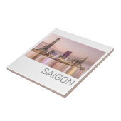 Saigon Ho Chi Minh City HCMC Vietnam Sunset Fliese (Seite)