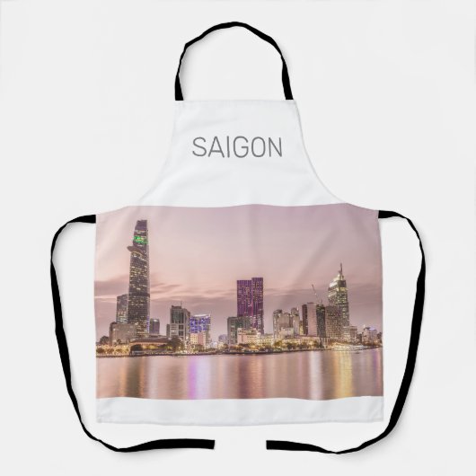 Saigon Ho Chi Minh City HCMC Vietnam Sunset Schürze (Vorderseite)