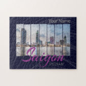 Saigon (Ho-Chi-Minh-Stadt) HCMC Vietnam Souvenir Puzzle (Horizontal)