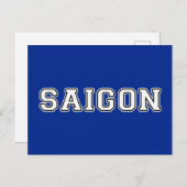 Saigon Postkarte (Vorne/Hinten)