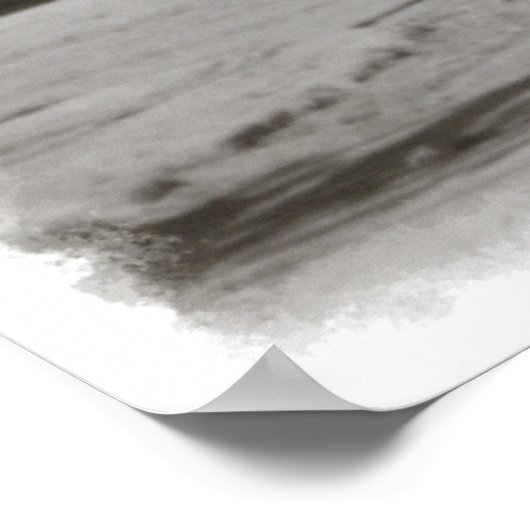 Saigon Vietnam 1968 B Print Poster (Ecke)