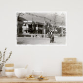 Saigon Vietnam 1968 B Print Poster (Küche)