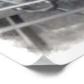 Saigon Vietnam 1968 C Print Poster (Ecke)