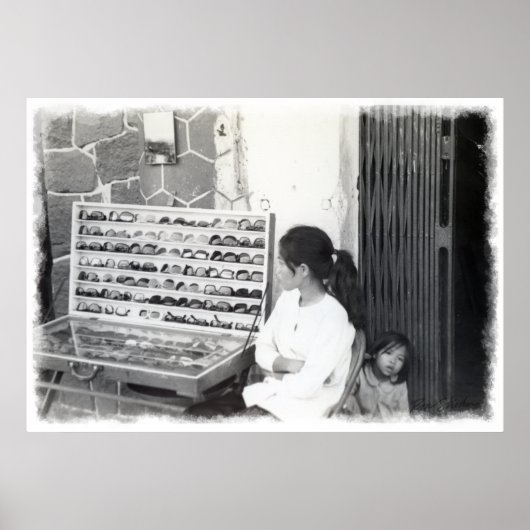 Saigon Vietnam 1968 C Print Poster (Vorne)