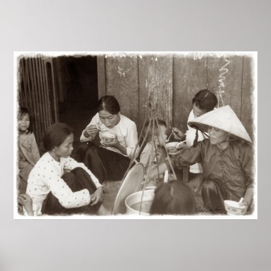 Saigon Vietnam 1968 Poster (Vorne)