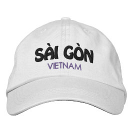 Saigon, Vietnam bestickte Baseballkappe