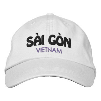 Saigon, Vietnam bestickte Baseballkappe