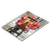 Saigon Vietnam - Happy New Year Lion Dance 2024 Notizblock (Linke Seite)