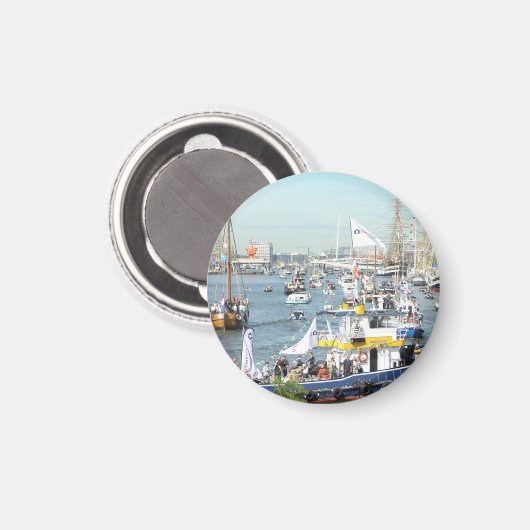 SAIL Amsterdam Boat Parade Magnet (Vorderseite/Rückseite)