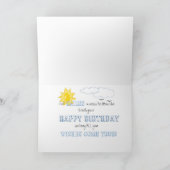 Sail Away Birthday Karte (Innenseite)