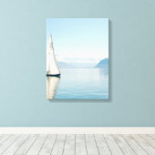 Sail Away Canvas Print Leinwanddruck (Insitu (Holzboden))