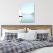 Sail Away Canvas Print Leinwanddruck (Insitu (Schlafzimmer))