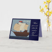 SAIL AWAY KARTE (Gelbe Blume)