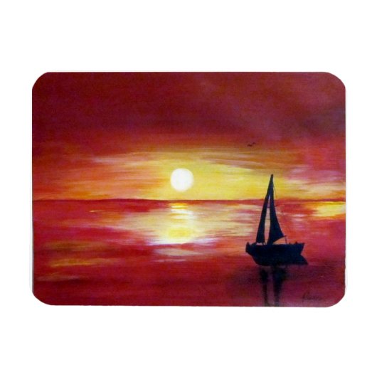 Sail Away Magnet (Horizontal)