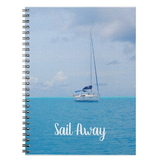 Sail-Away-Notebook Notizblock (Vorderseite)