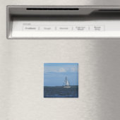 Sail Away Painterly Magnet (In Situ (Geschirrspüler))