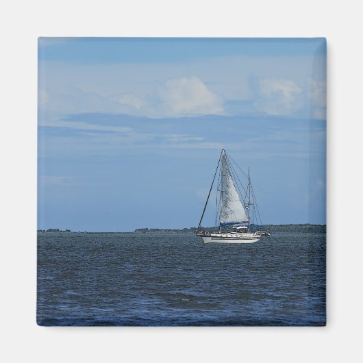 Sail Away Painterly Magnet (Vorne)