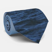 Sail Away Painterly Neck Tie Krawatte (Gerollt)