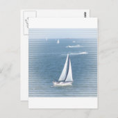 Sail Away Postcard Postkarte (Vorne/Hinten)