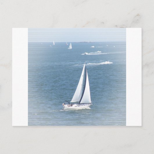 Sail Away Postcard Postkarte (Vorderseite)