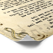 Sail Away Song Lyria Vintage Mauer Kunstdruckerei Poster (Ecke)