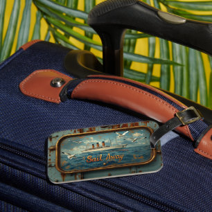 "Sail Away" Vintager Gepäckanhänger