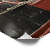 Sail boat, Harbor Poster (Ecke)