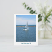 Sail Cleveland 2 Postkarte (Stehend Vorderseite)