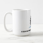 Sail Forward – Stay Strong, Keep Moving Motivation Kaffeetasse (Links)