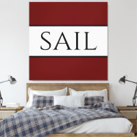 SAIL Fun Sporty Bold Deep White Wide Streifen