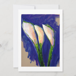 "Sail" Lily Blume Malerei Einladung