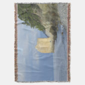 Sail Rock Throw Blanket Decke (Vorderseite Vertikal)