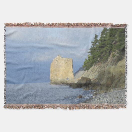 Sail Rock Throw Blanket Decke (Vorderseite)